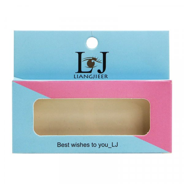 The packaging of eyelashes